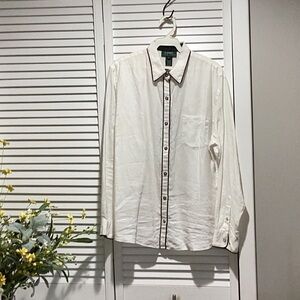 Lauren casual button down shirt